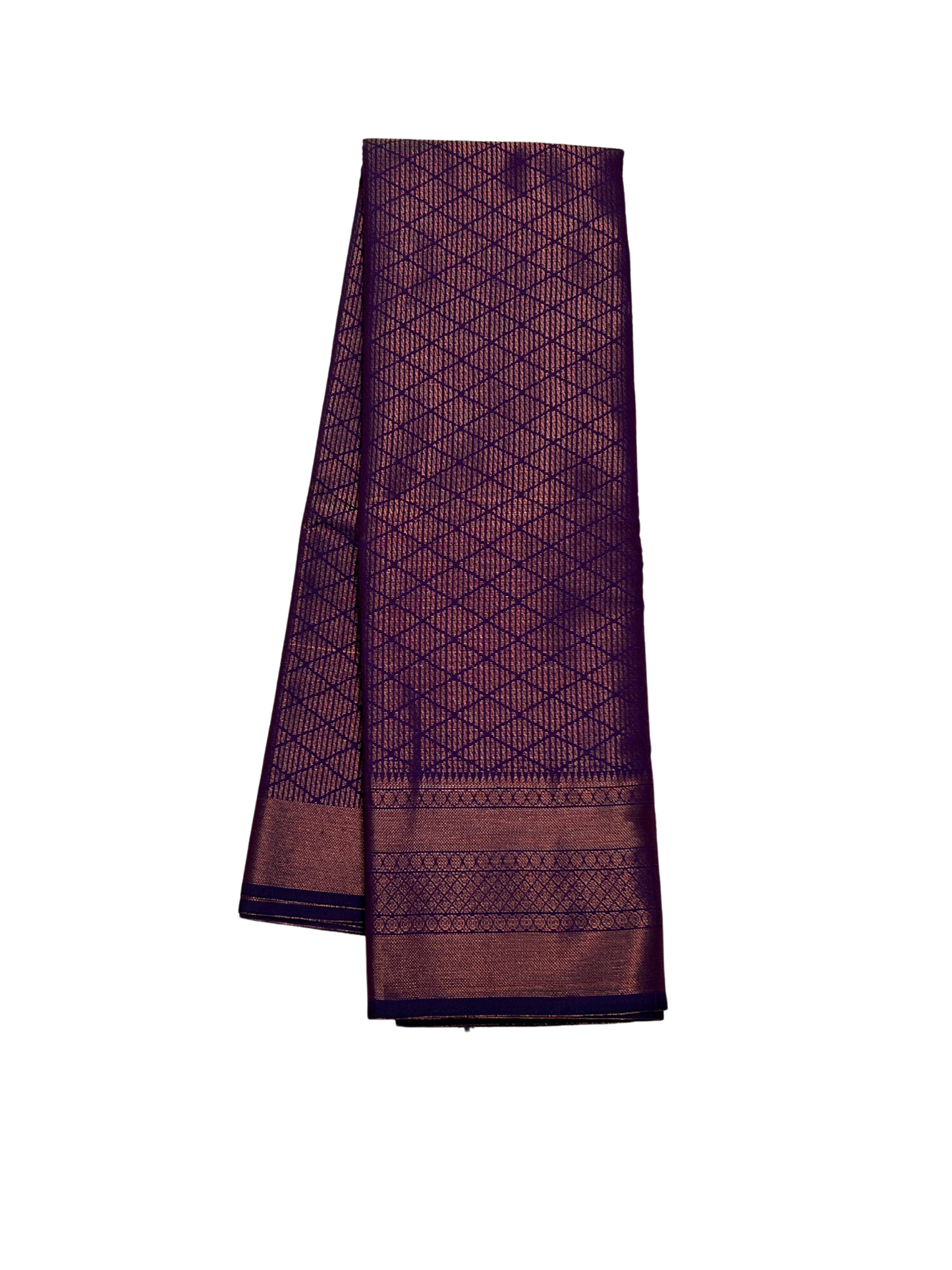 Purple - Soft Silk Saree