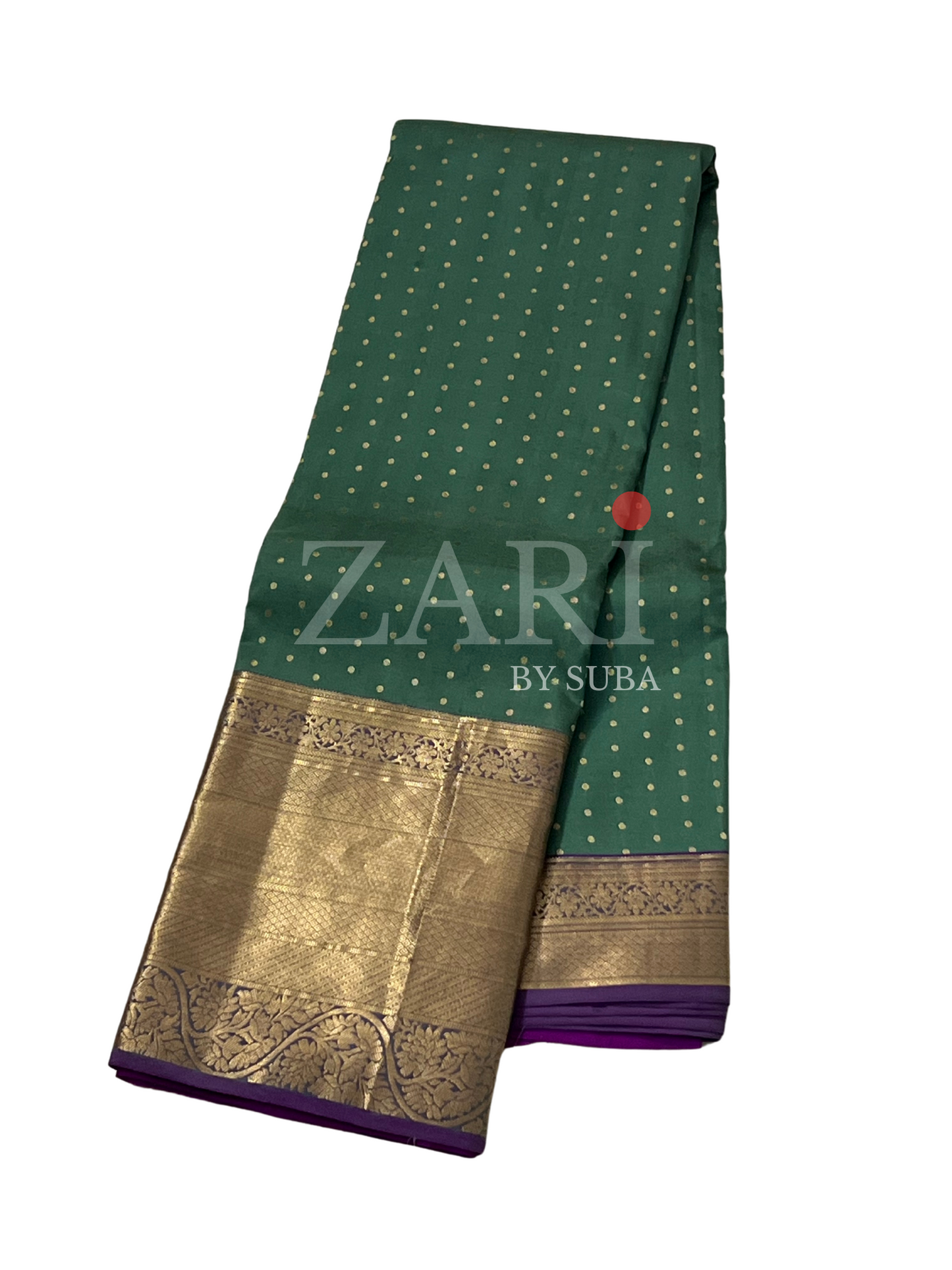 Pastel Green - 1000 Buttas - Pure Kanchipuram Silk Saree