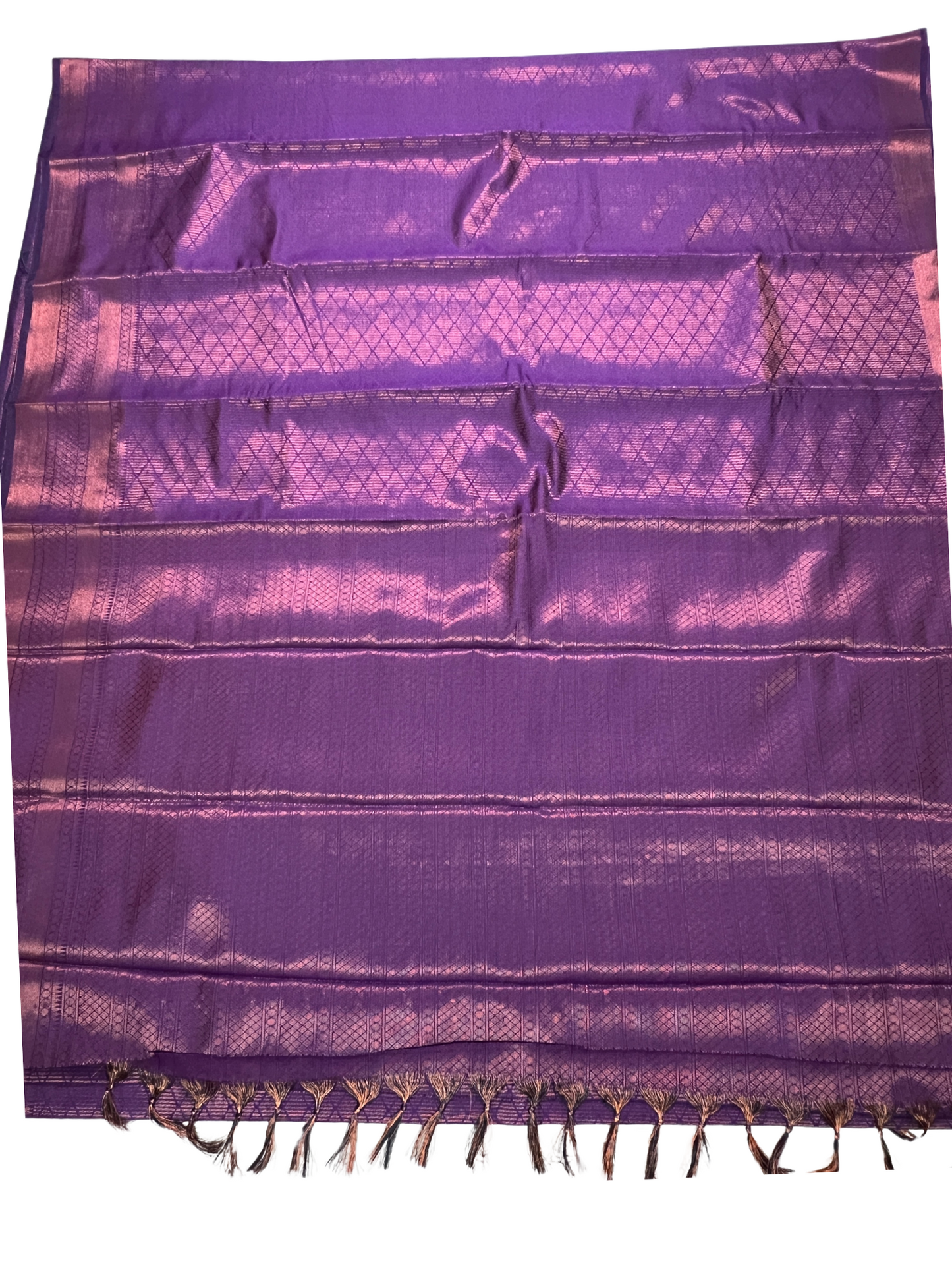 Purple - Soft Silk Saree