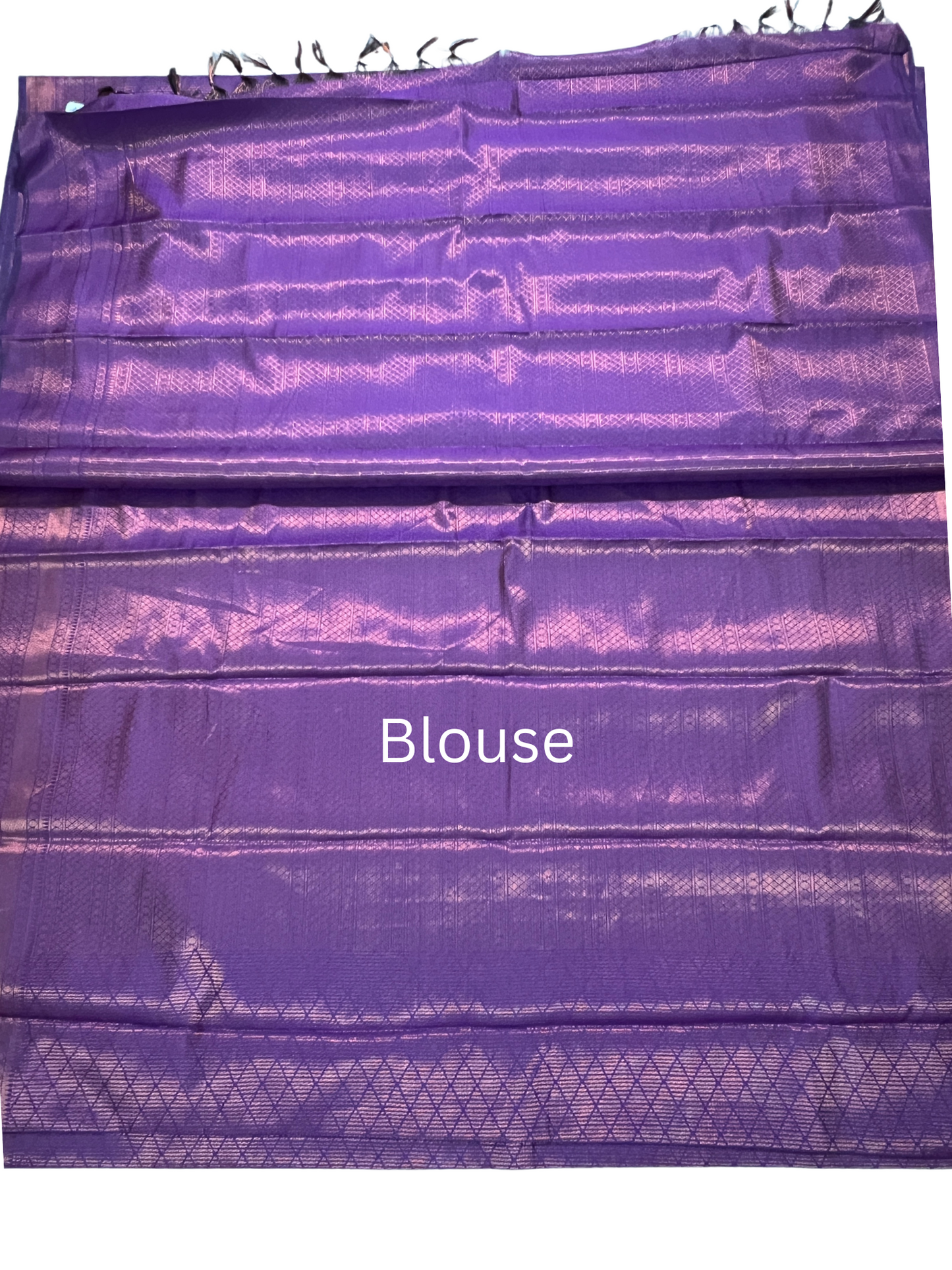 Purple - Soft Silk Saree