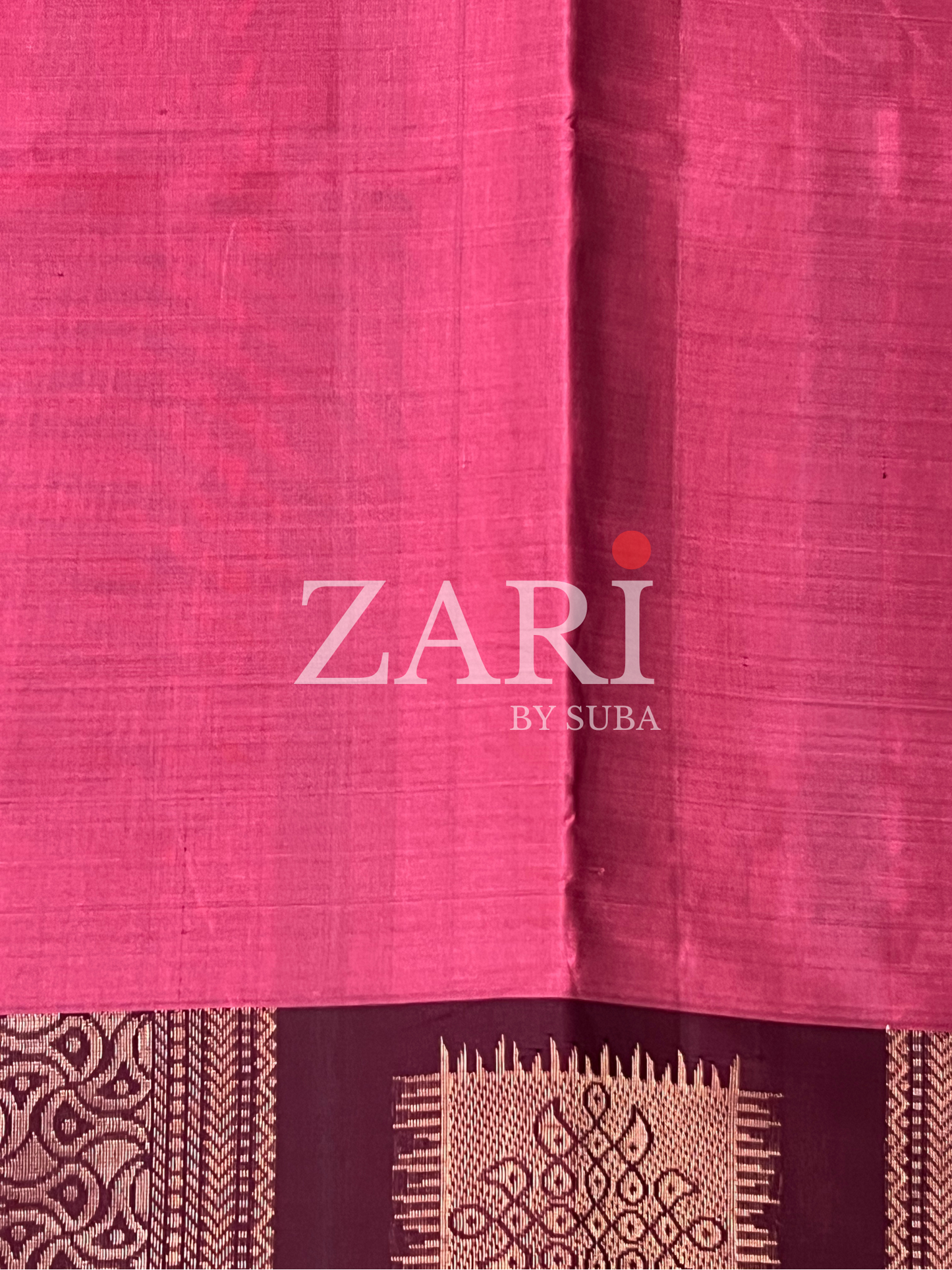 Wine Red - Kolam - Pure Kanchipuram Soft Silk Saree