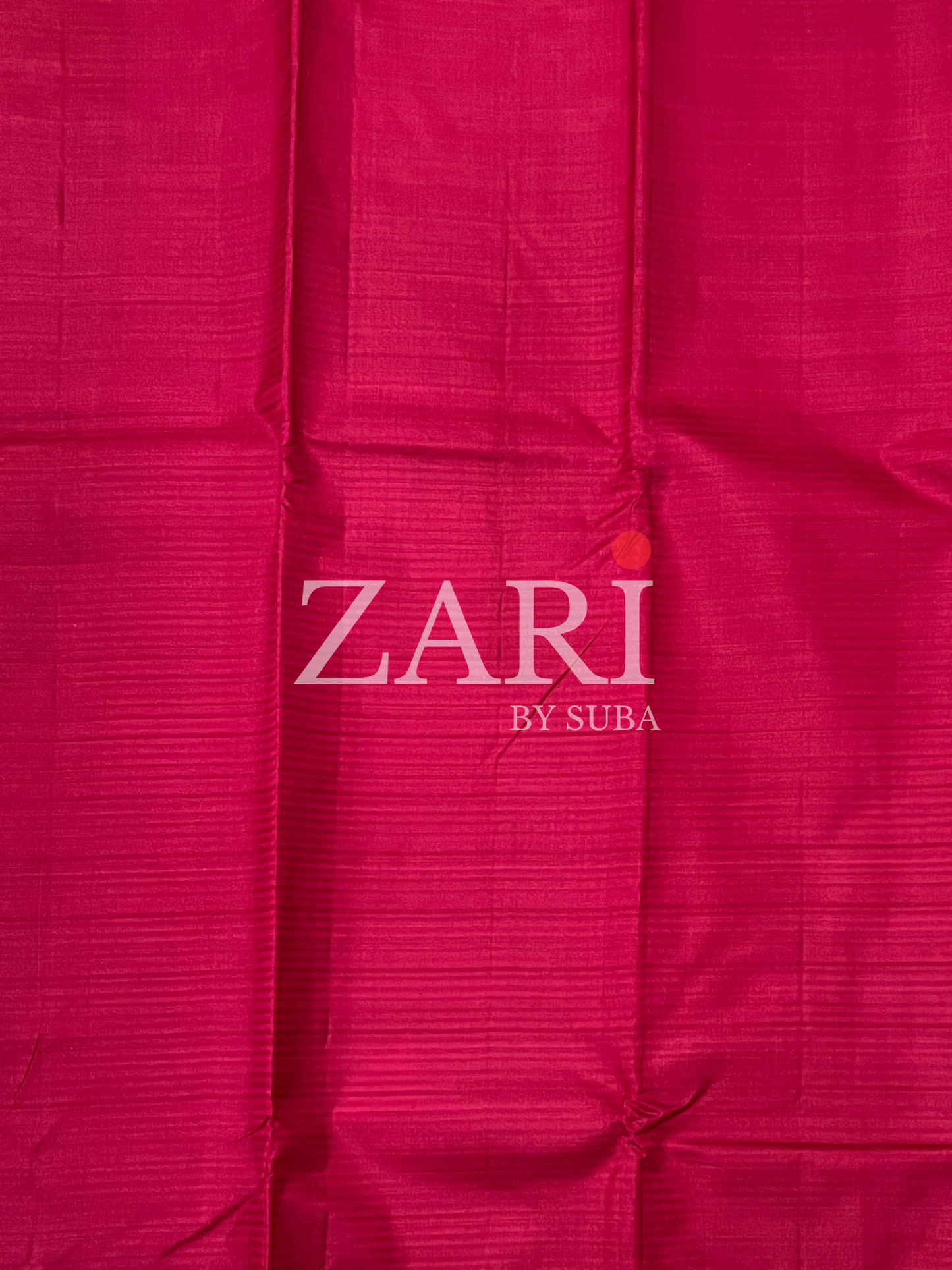 Red and Green - Gap Border - Pure Kanchipuram Silk Saree