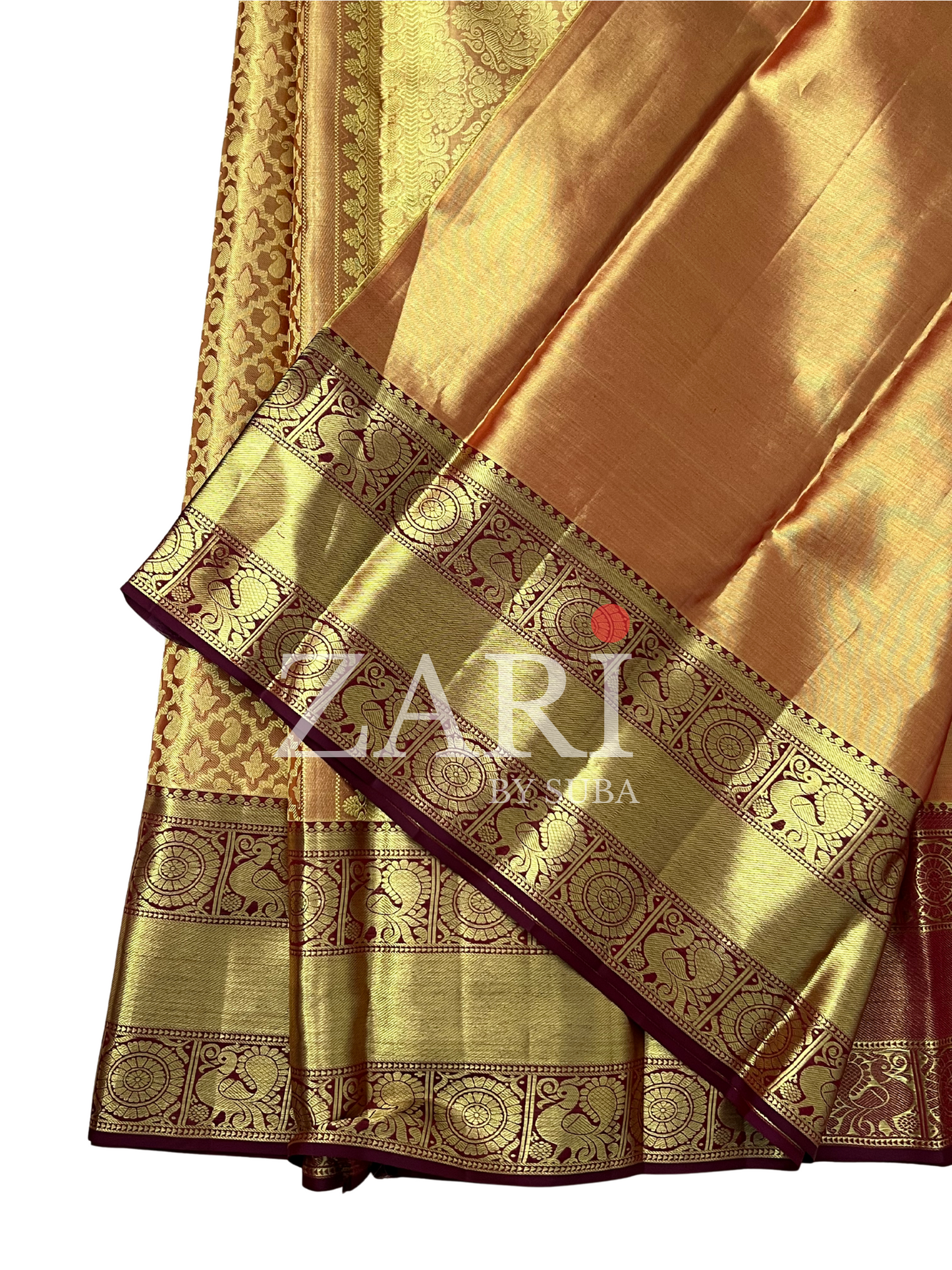 Gold - Pure Kanchipuram Silk Saree