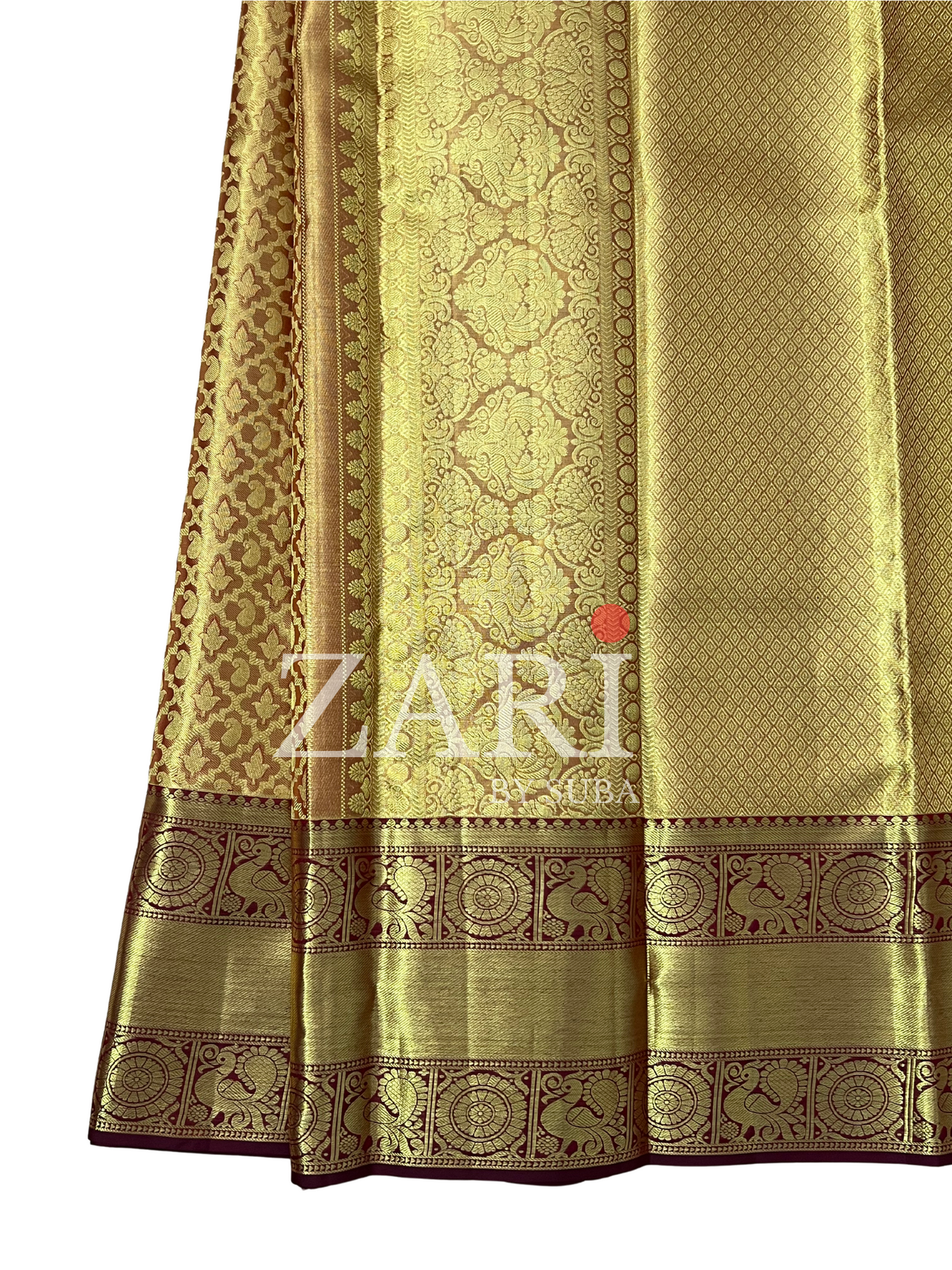 Gold - Pure Kanchipuram Silk Saree